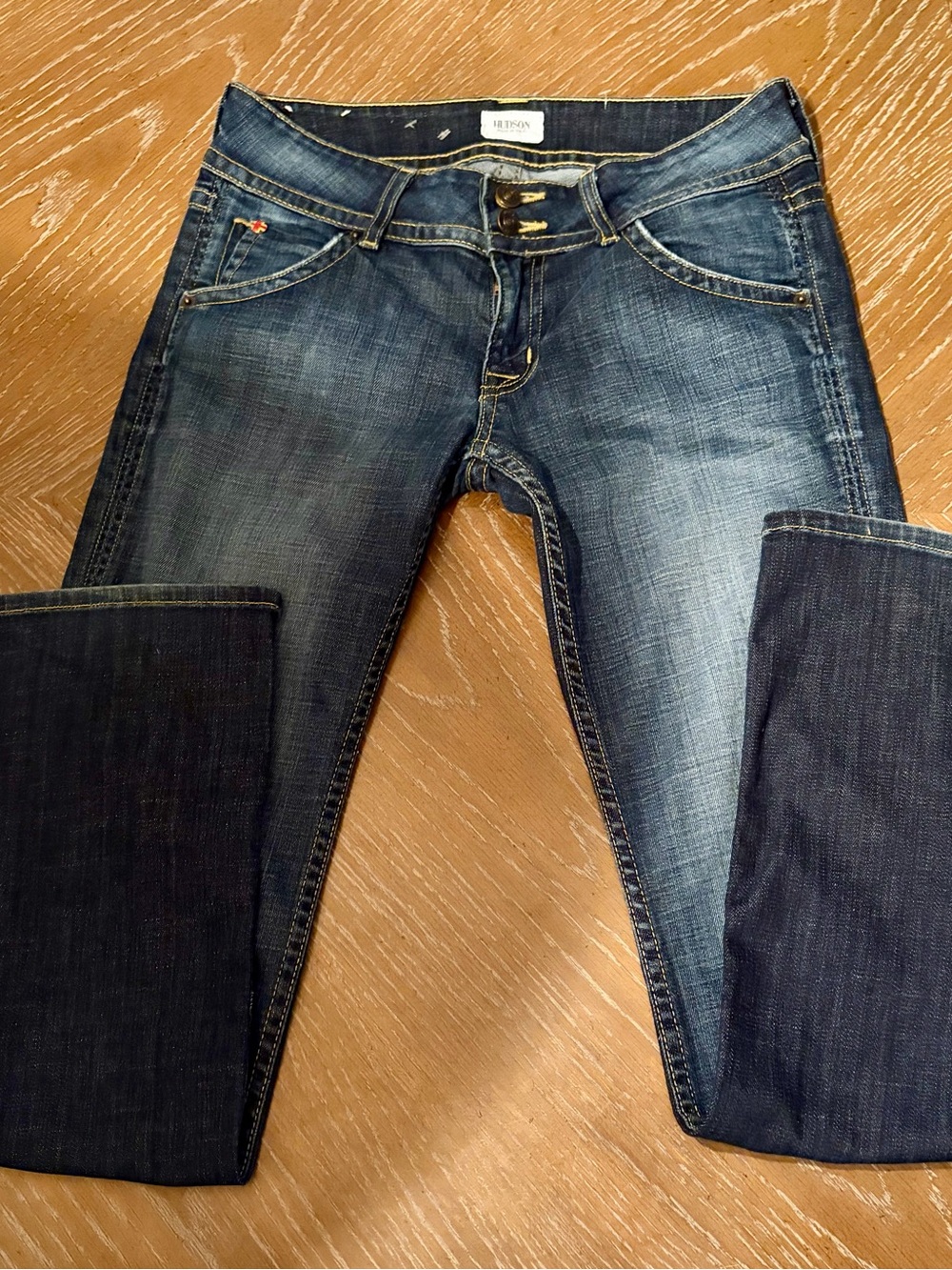 Hudson Jeans Women’s Skinny Dark Blue Wash Jeans